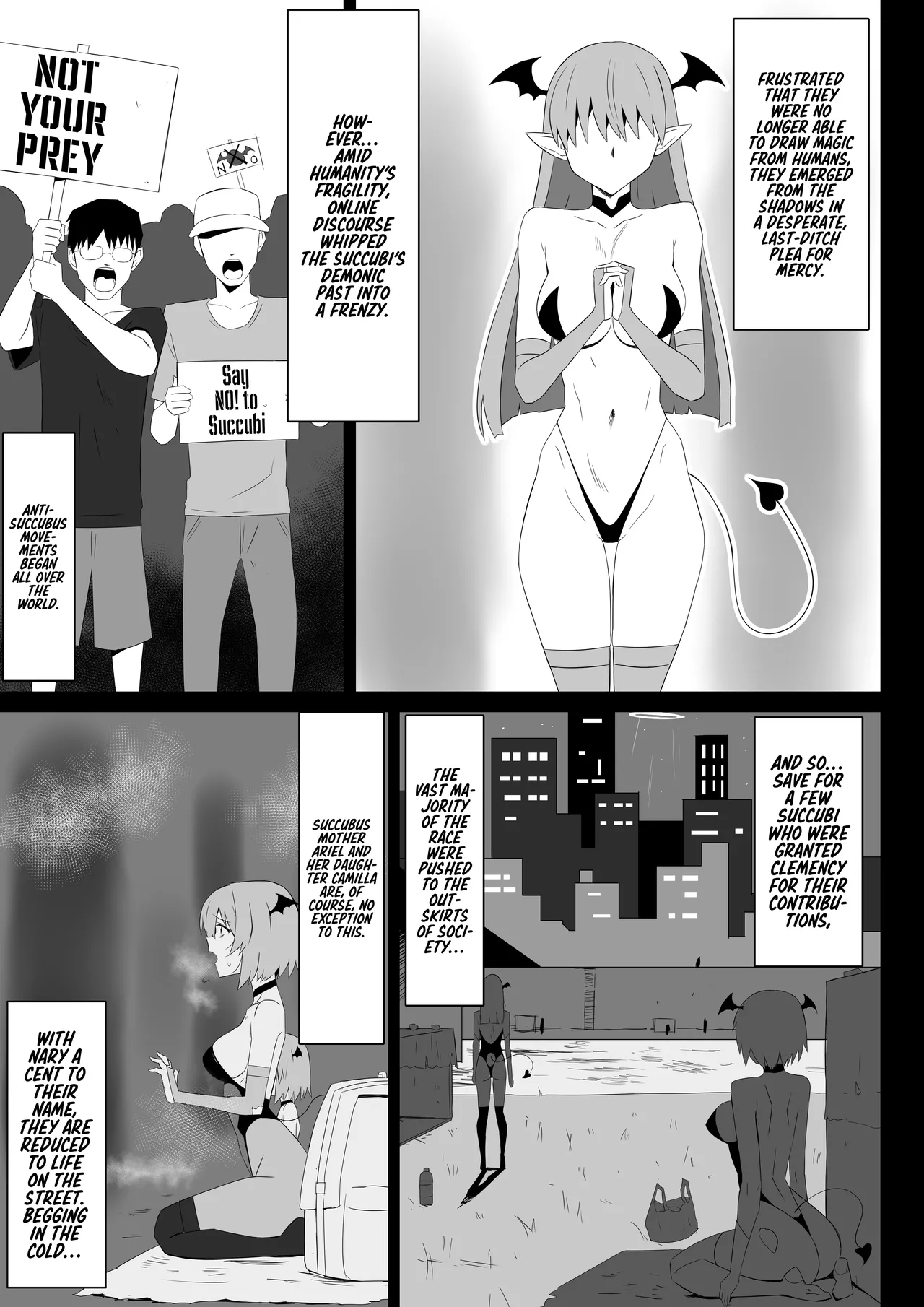 Hentai Manga Comic-Succubus Oyakodon Series: Succulent in Succubus-Read-4